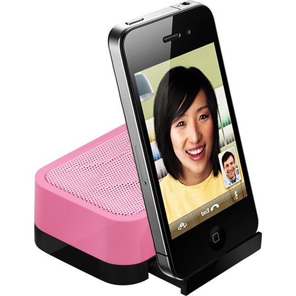 DIVOOM iFit-1 Speaker Stand, Rechargeable, 3W, 3.5mm, Pink